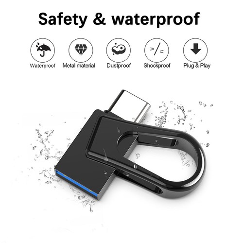 Kootion Dual Mini Metal USB 3.0 64GB 128GB Type C USB Stick Großhandel 1/10Stück - Bild 16 von 25