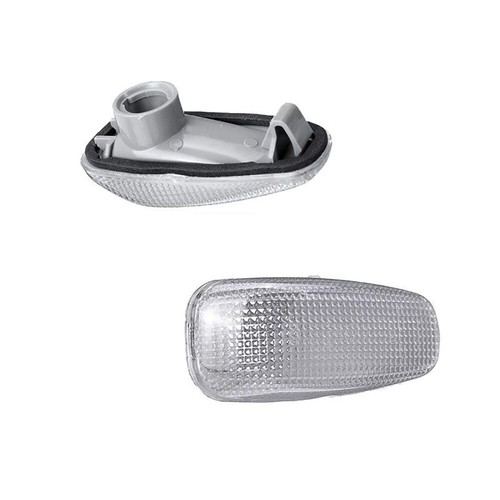 2PCS Side Wing Indicator Repeater Lens Fits For Mercedes W210 W208 Vito W638 - Picture 6 of 6