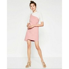 NWT Zara Pink One Strap Asymmetrical Dress Size L