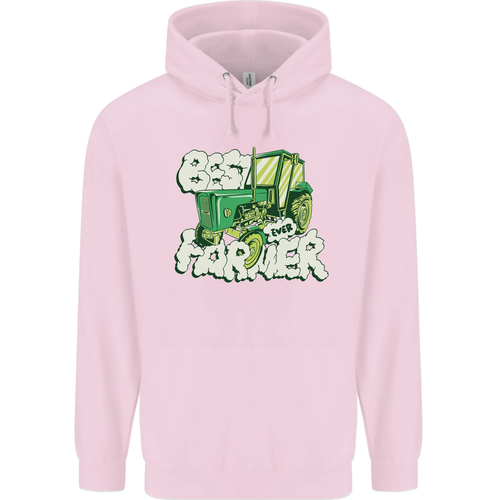 Best Farmer Ever Farming Fathers Day Childrens Kids Hoodie - Picture 56 of 64