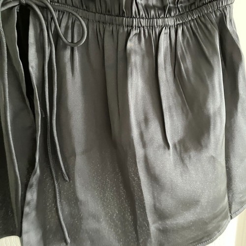 American Eagle Women's Blouse Sleeveless Elastic Waist Tie Style Size Medium NEW - Picture 5 of 13