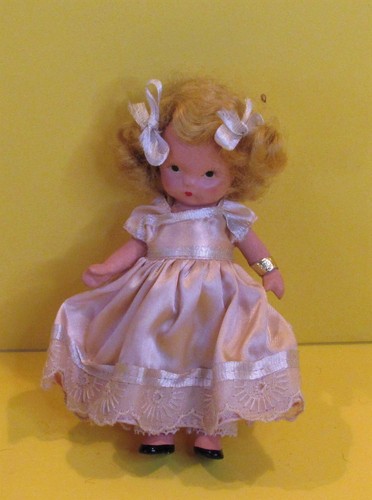 Vintage Storybook Puppe Nancy Ann OVP mit Buch Elsie Marley # 131 Bisque - Bild 3 von 9