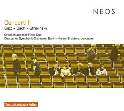 FRANZ LISZT/JOHANN SEBASTIAN BACH/IGOR STRAVINSKY Concerti II Music CDs New