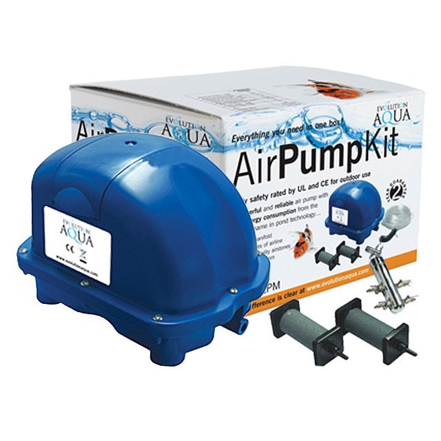 Evolution Aqua Airtech Pump 70 Complete Kit Koi Pond Air Pump New in Box