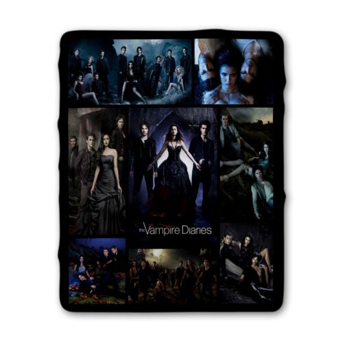The Vampire Diaries Blankets, The Vampire Diaries Movie Fleece, Sherpa Blanket - Picture 3 of 18