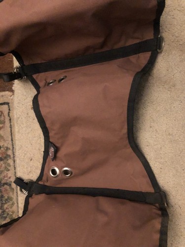 Weaver Leather Insulated Nylon Trail Gear Saddle Bag, , Brown - Picture 3 of 8