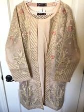 New Gul Ahmed Pakistani Embroidered Dress - Size 14