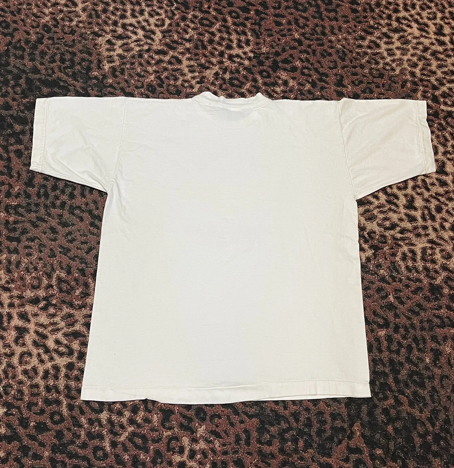 Vintage 1987 87 Run DMC Beastie Boys Licensed To Ill Adidas Tour Rap Tee Large L - Image 3 of 4