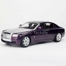 KYOSHO 1:18 Rolls Royce RR Ghost Diecast Model Car Gifts Collection Purple