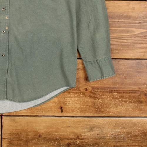 Vintage Roper Western Shirt Snap M Mens Long Sleeve Green Geometric - Picture 8 of 8