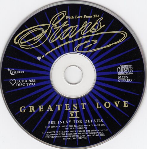 Various Artists - The Greatest Love VI - With Love From The Stars 2CD 1993 - Picture 4 of 4