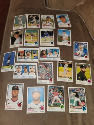 2022 Topps Heritage Baseball rookie Lot of 20!! list below nice!!!