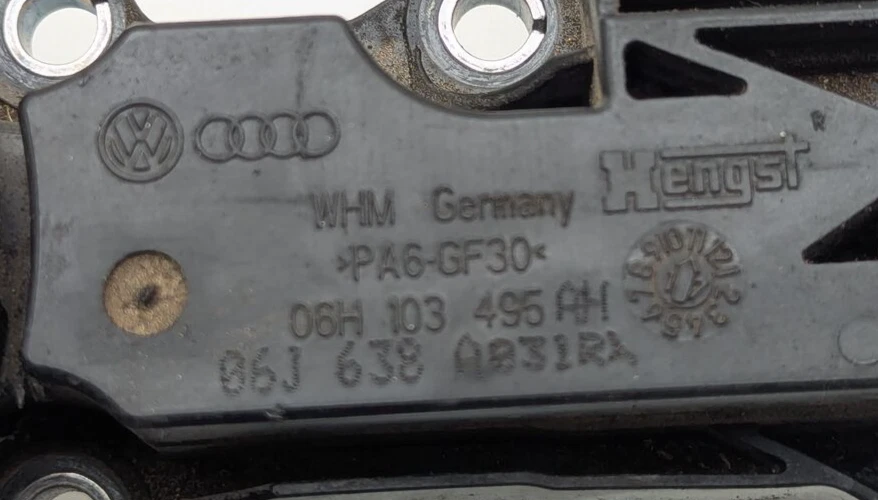 2009 AUDI A3 8P1 2.0TFSI CCZA Engine Oil Separator Breather 06H103495E #2C - Image 2 of 4