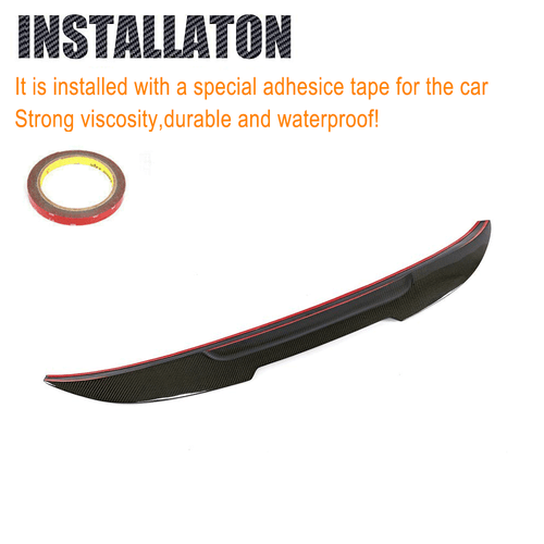 Carbon Heckspoiler Heckflügel Spoiler Heck Ansatz M Paket Passt für BMW X4 G02 - Picture 10 of 12