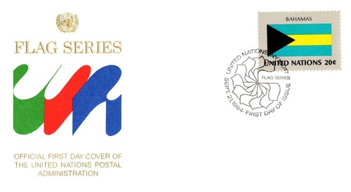 Postal Covers Flag Series First Day United Nations 16 Various 1980s Versions - Picture 9 of 16