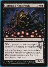 Skittering Monstrosity Time Spiral NM Uncommon SIGNED CARD (410344) ABUGames