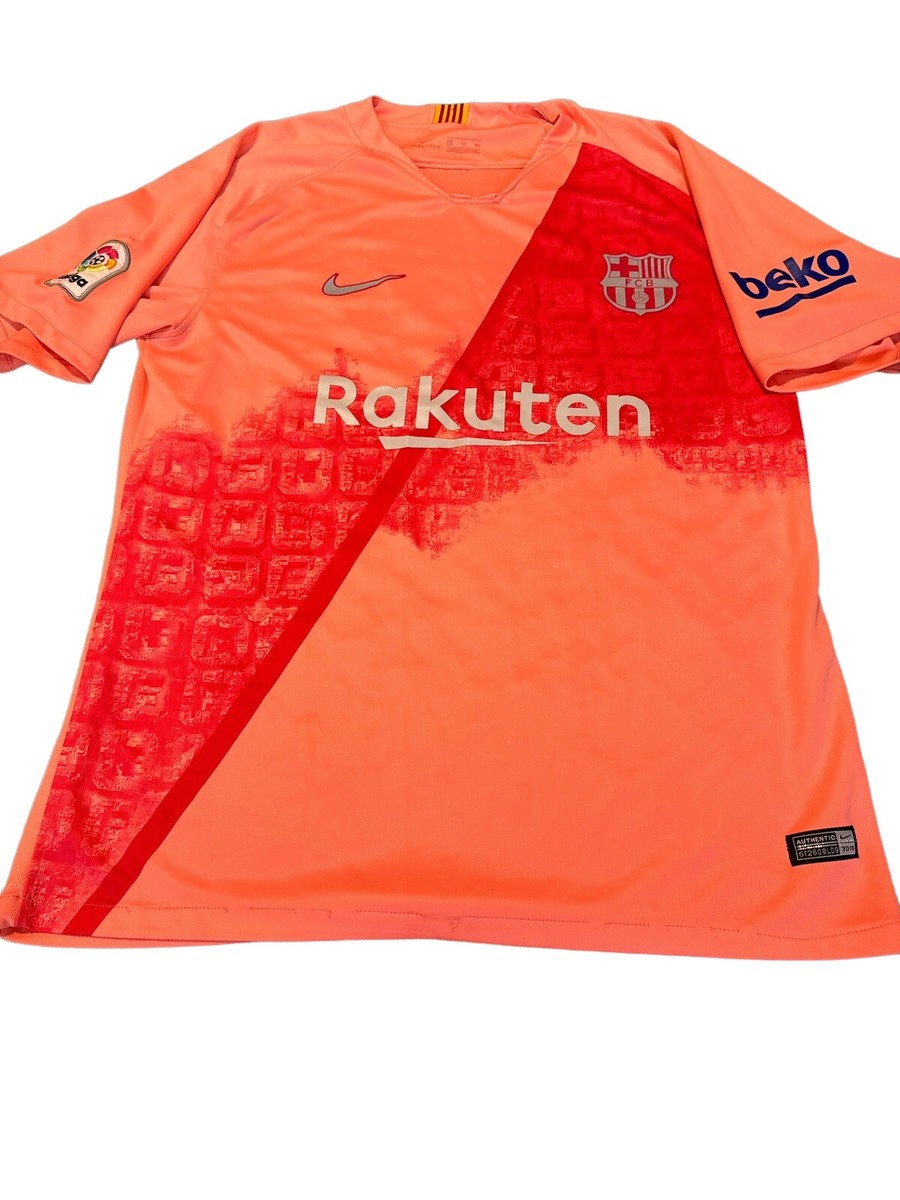 FC Barcelona 2018 / 2019 Messi #10 Nike Third Jersey X-Large