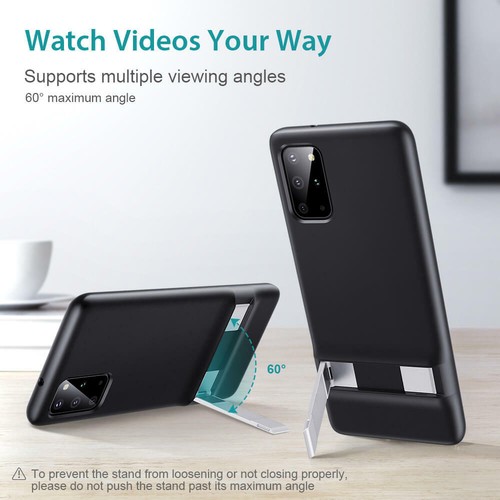 ESR Air Shield Boost Kickstand Rear Case Samsung Galaxy S20 Ultra 5G Clear Black - 第 4/6 張圖片