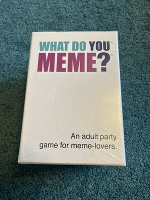 What Do You Meme? Card Game Adult Party Game Sealed Box Never Used