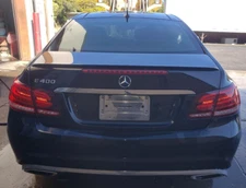 17 E400 Coupe & Convertible Trunk Lid & Camera w/o Spoiler; Black 040U