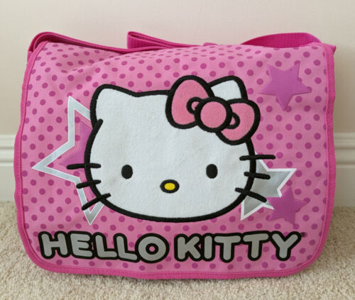 Hello Kitty FAB Starpoint Messenger Crossbody Bag Pink Sanrio 2011 NWT New