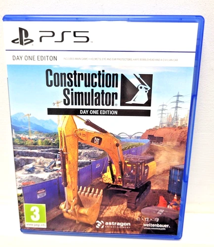 PS5 Construction Simulator Day One Edition PlayStation 5 Game MINT Condition