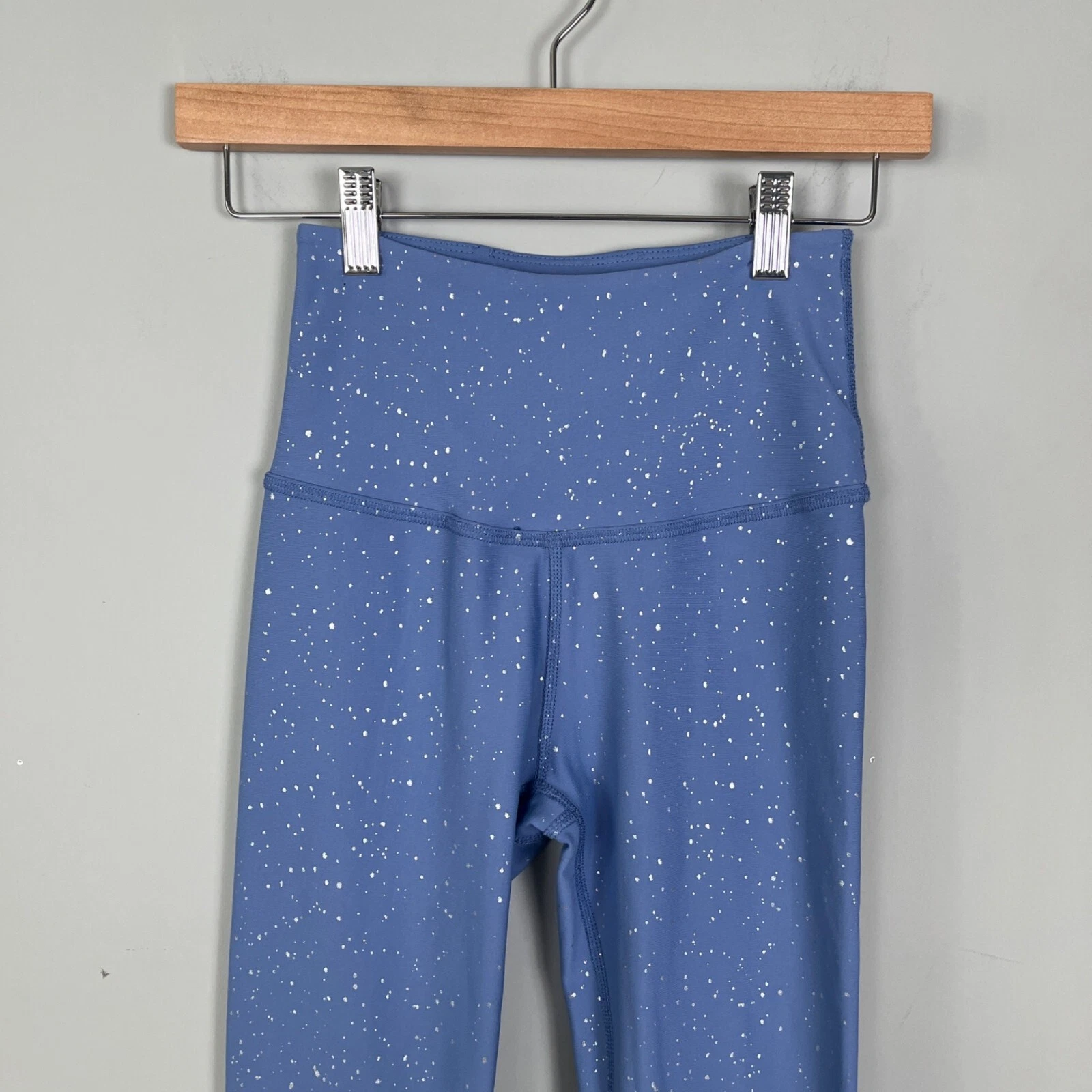 beyond-yoga alloy ombre midi metallic workout gym leggings