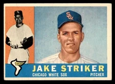 1960 Topps Baseball #169 Jake Striker VG/EX *d3