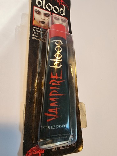 🩸Vampir Blut Halloween Kostüm Zubehör ~ NEU VERSIEGELT🩸Fun World 1 Unze - Bild 6 von 10
