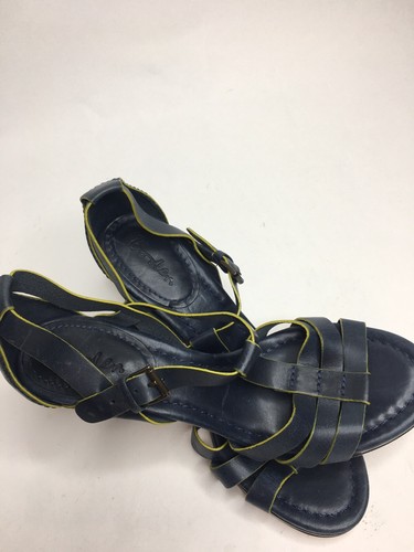 Slingback-Absätze Boden blau brasilianisches Leder • Größe 39 *NEU OHNE VERPACKUNG • SCHÖN!! - Bild 6 von 11