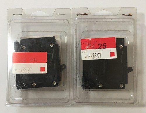 2 Connecticut Electric ICBQ120 20AMP Single Pole 120/240 Circuit Breakers NEW - Picture 3 of 4