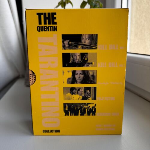 The Quentin Tarantino Collection DVD Set | Region 2 PAL Tested | Scandinavian - Picture 2 of 13