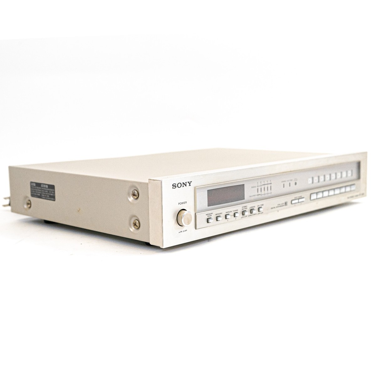 Retour Vers Le Passé Avec Ce Tuner Vintage Sony ST-J60 FM/AM – Syntoniseur Numérique, Façade Métal, Testé !