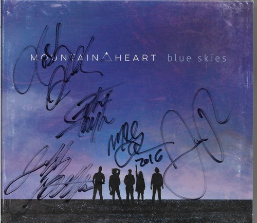 Blue Skies * by Mountain Heart (CD, 2016, Compass) Original Signed