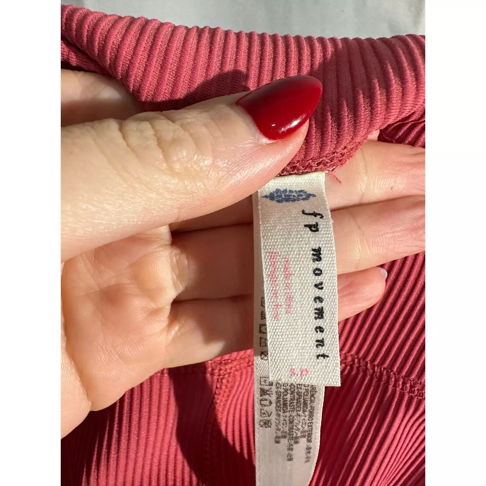 free-people-movement ribbed high waist stretch leggings