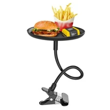 Adjustable Food Tray Portable Food Table Car Swivel Dining Table Snack Tray