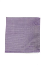 Tom Ford Lilac Cotton Pocket Square Solid 16" x 16" New With Tags