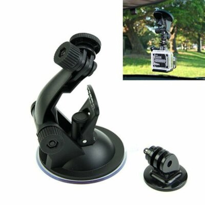 Car Suction Cup Mount Holder For Gopro HD Hero 1// 2// 3//4 Cameras /& Camera Accs