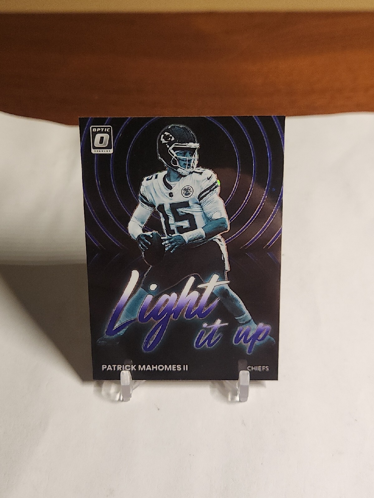2022 Panini Donruss Optic Patrick Mahomes 24/25 Purple Stars Light It Up 🔥 