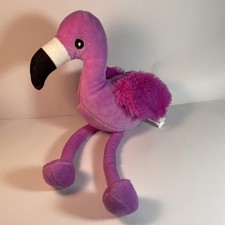 Toy Works Purple Flamingo 13 Plush Stuffed Bird 2020