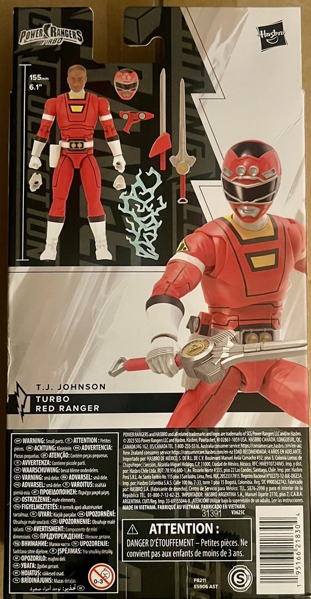 Power Rangers Lightning Collection Turbo Red Ranger | eBay