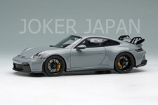 Make Up EIDOLON 1/43 Porsche 911(992) GT3 2021 China Gray EM758D JDM