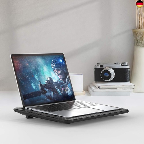 TECKNET Laptop Kühlpads, Laptop Kühler für 12-17 Zoll, Cooling Pad Notebook Co - Bild 6 von 7