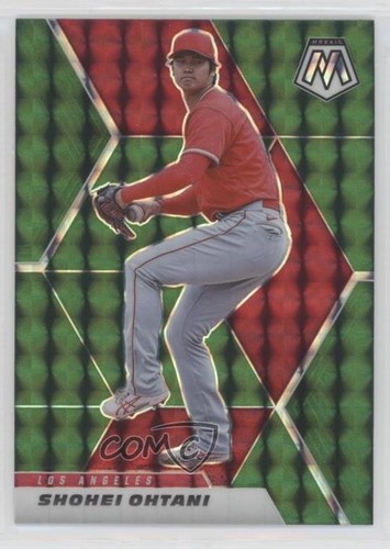 2021 Panini Mosaic Green Mosaic Prizm Shohei Ohtani #179 08nc