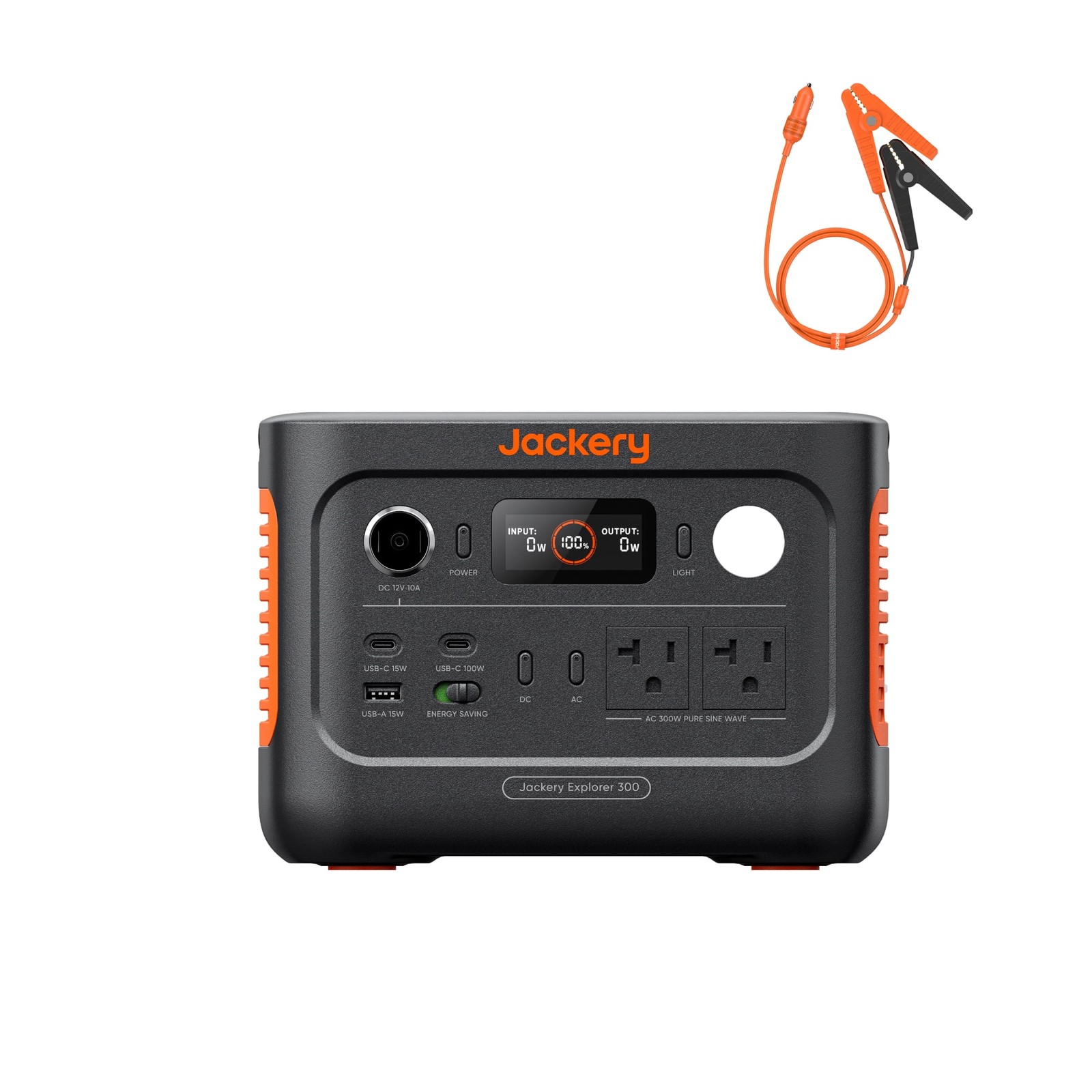 Jackery JE-300C Explorer 300v2 Auto Kit Portable Power Station 288Wh Capacity 37890₽