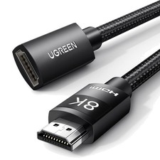Robustes HDMI 2.1 Verlängerungskabel mit  Signalübertragung für Gamer