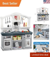 Fun with Friends Kids Kitchen Playset, Indoor/Outdoor Kitchenette with Lights...