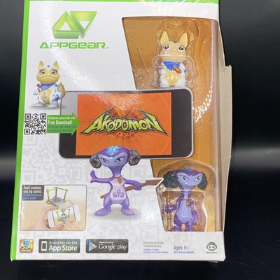 AppGear Akodomon Figure Set Augmented Reality Mobile Game New Sealed iOS Android
