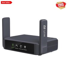 High-Speed Slate 7 Travel Router: Wi-Fi 7 for Secure International Connectivity