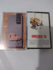 LOT OF 2 CHICAGO CASSETTES VINTAGE BRAND NEW NIP
